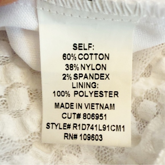 Chris McLaughlin White Lace Dress size 18 women’s - Picture 7 of 11